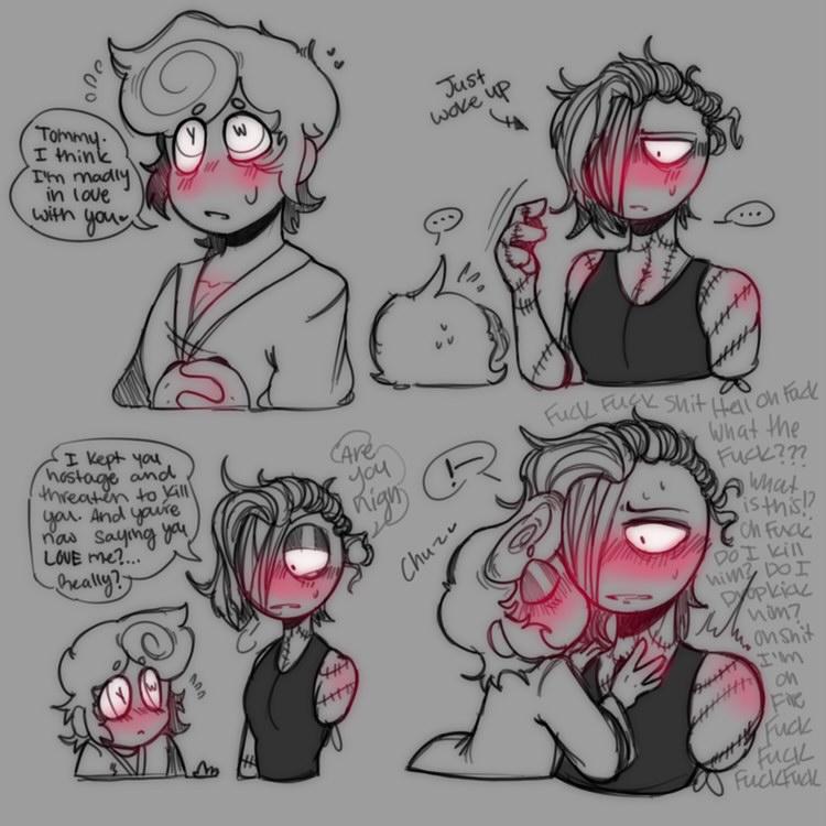 ScoutsWorld400's tweet photo. Doodles I finished it so. Yeh villain Tommy's never had affection to touch before so it's new to him, that's a fact lol.
🙂🫶❤️🫂✨✨
#oc #tommy #villaintommy #ship #wally #yourwally #random #villaintommyxyourwally https://t.co/qiEH2mj0S1