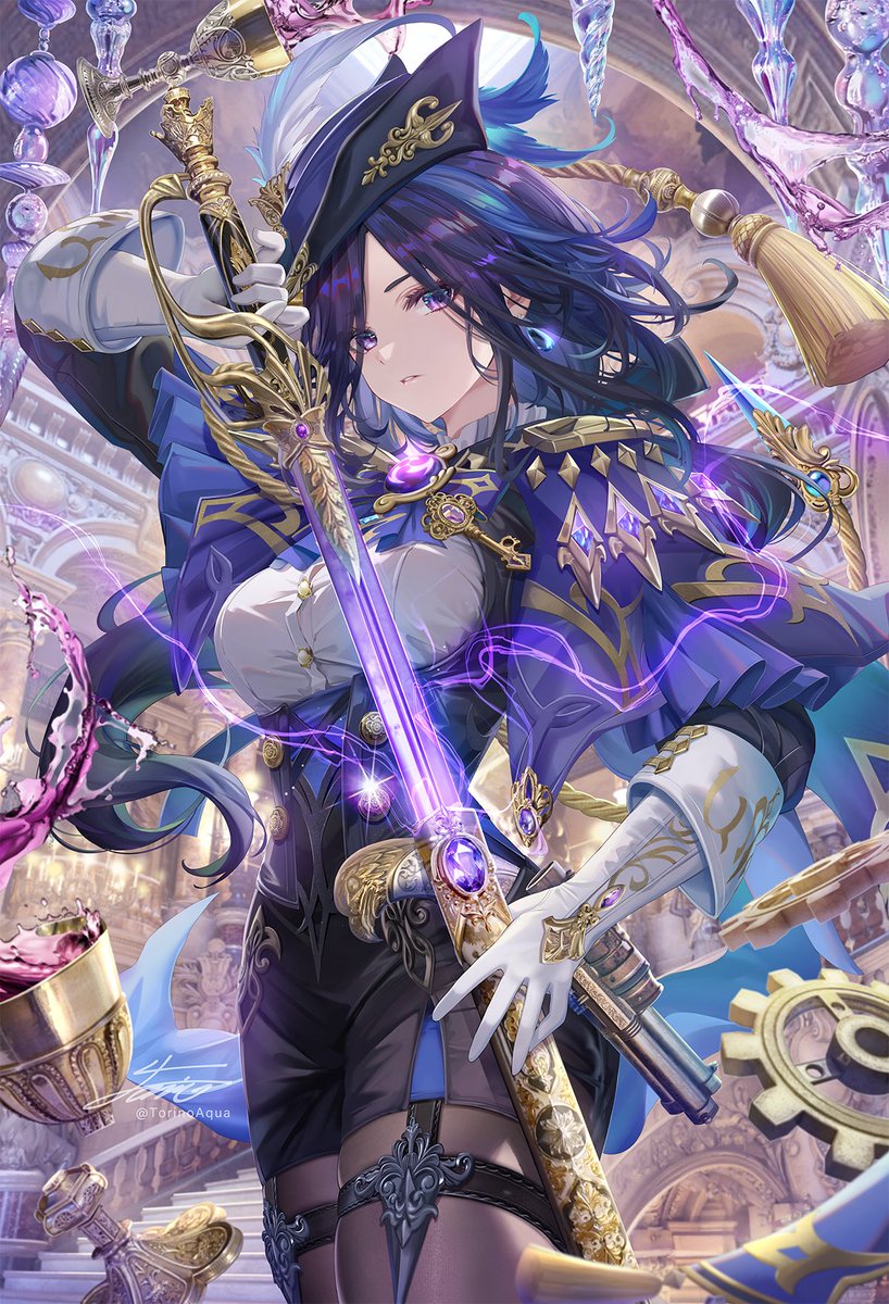 BestAnimeWaifu_'s tweet photo. Clorinde from Genshin Impact. ✨ https://t.co/eYRDv6L7pG