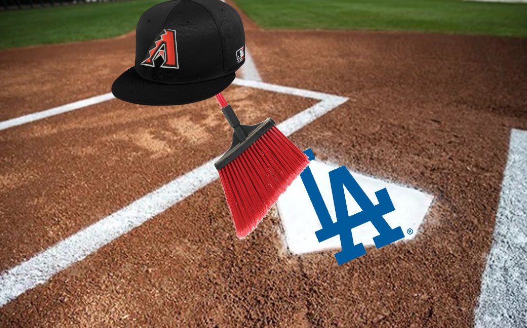 SWEEP!!!! LET'S GO D'BACKS!!! #Dbacks #MLBPlayoffs2023 #EmbraceTheChaos