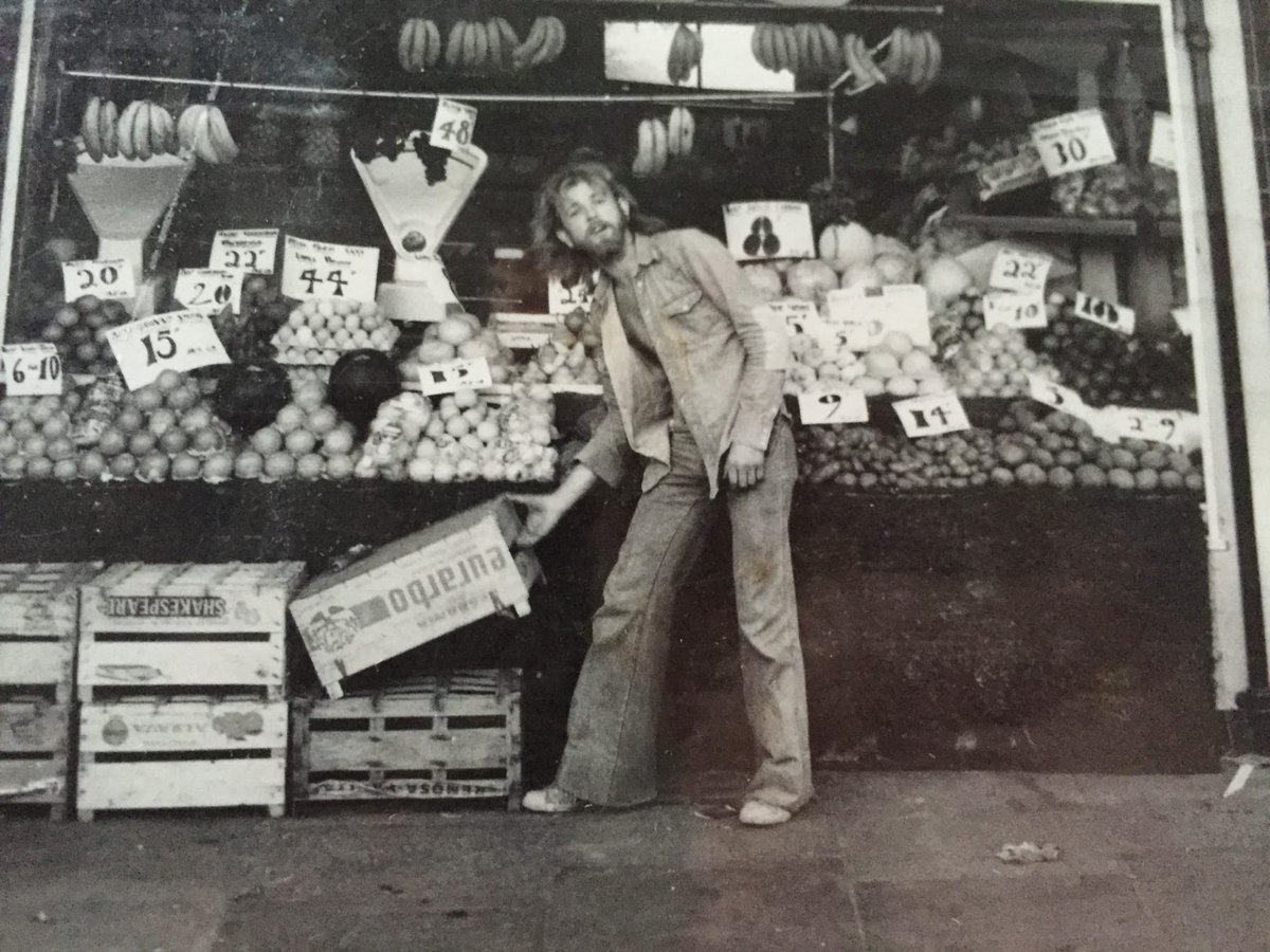 Good morning. Here’s a throw back to our humble beginnings @tgfruits. Our Dad Randall in the shot looking rather stylish #familybusiness #Brighton #Sussex