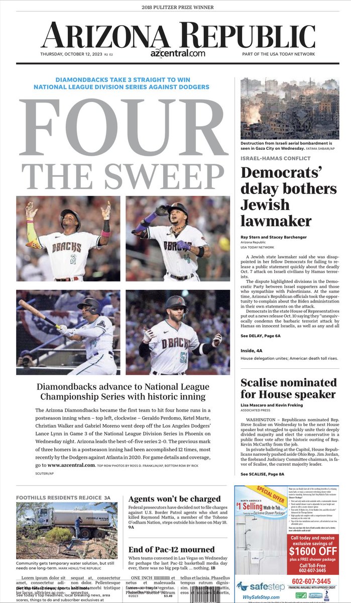 Beat LA. ⁦<a href="/azcentral/">azcentral</a>⁩ ⁦<a href="/latimes/">Los Angeles Times</a>⁩ ⁦<a href="/Dbacks/">Arizona Diamondbacks</a>⁩ ⁦<a href="/Dodgers/">Los Angeles Dodgers</a>⁩