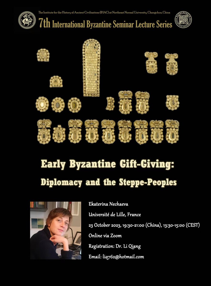 Dr. Sven Günther (@sveneca) on Twitter photo Register now for the first of this year‘s Byzantine Lectures <a href="/IHAC_NENU/">Institute for the History of Ancient Civilizations</a>! #ancient #studies #Byzantium #diplomacy #ClassicsTwitter Register now for the first of this year‘s Byzantine Lectures <a href="/IHAC_NENU/">Institute for the History of Ancient Civilizations</a>! #ancient #studies #Byzantium #diplomacy #ClassicsTwitter