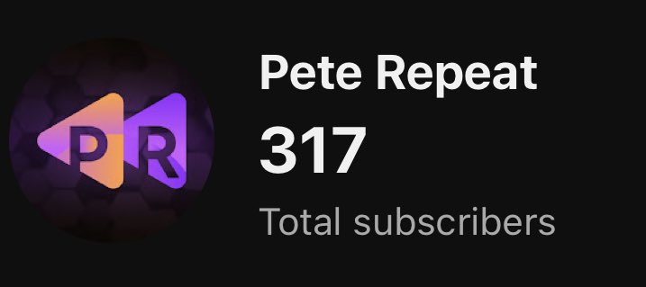 Woke up to over 300 subscribers on my new channel - thanks so much everyone!