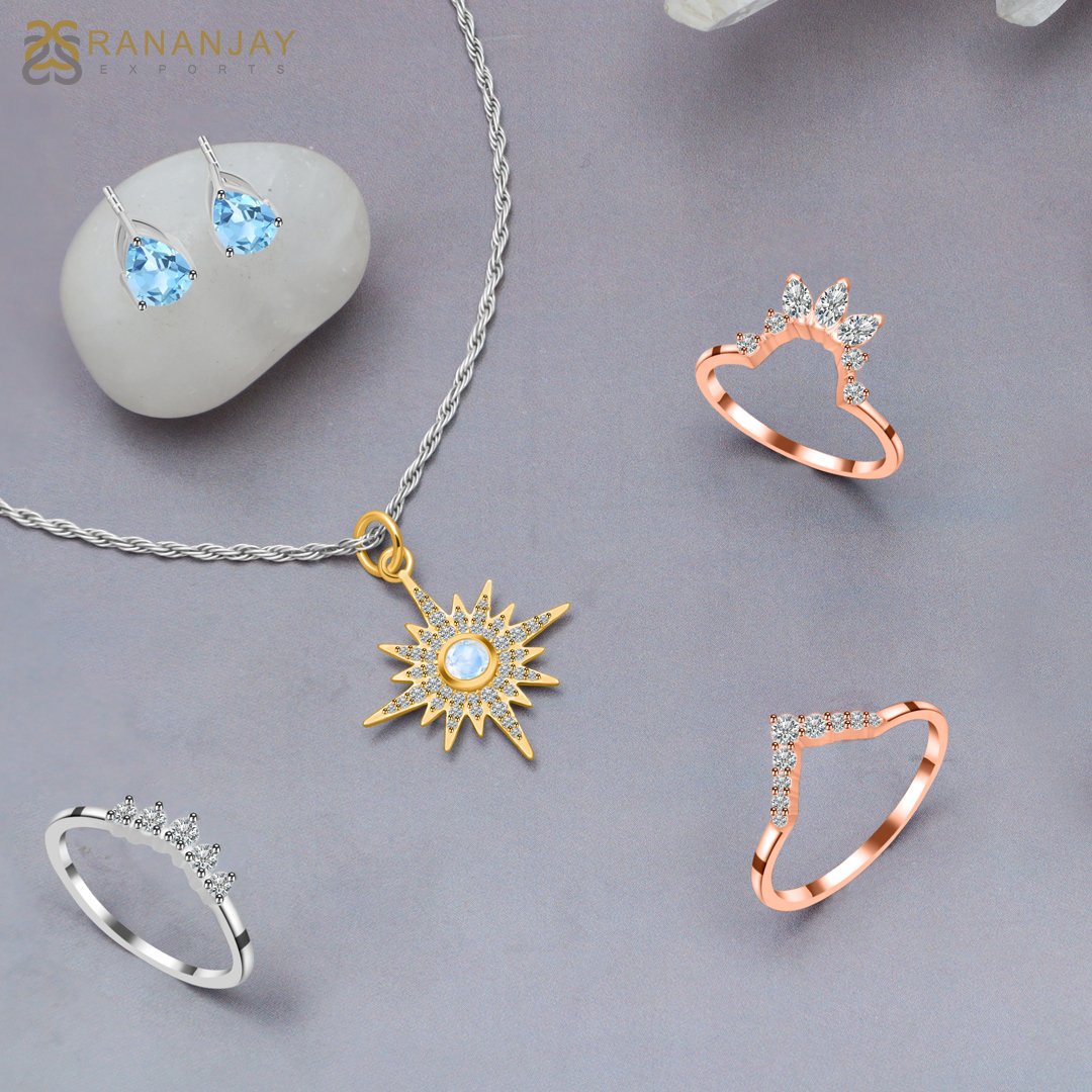Beautiful Natural Gemstone jewelry available on our website in bulk

Link in bio for exploring site

#ranajayexports #whitetopaz #whitetopazjewelry #gemstonejewelry #gemstonejewelrymanufacturer