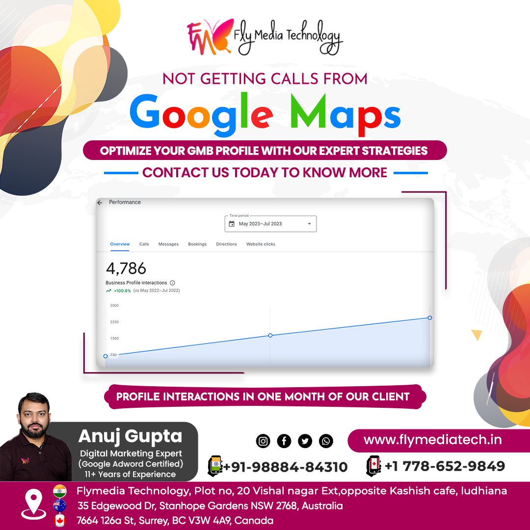 Not Getting Calls From Google Maps Optimize Your GMB Profile With Our Expert Strategies CONTACT US TODAY TO KNOW MORE 🌐flymediatech.com.au ☎0478255522 #expertstrategy #businessgrowth #businessgrowthstrategy #generateleads #gmb #profileoptimization #boostvisibility