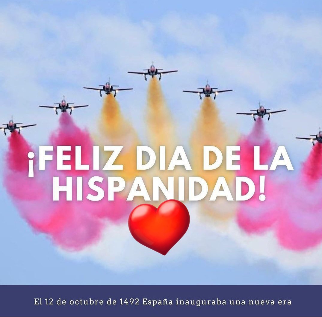 #12Octubre1492 
🌐 #Hispanidad
#12Octubre2023