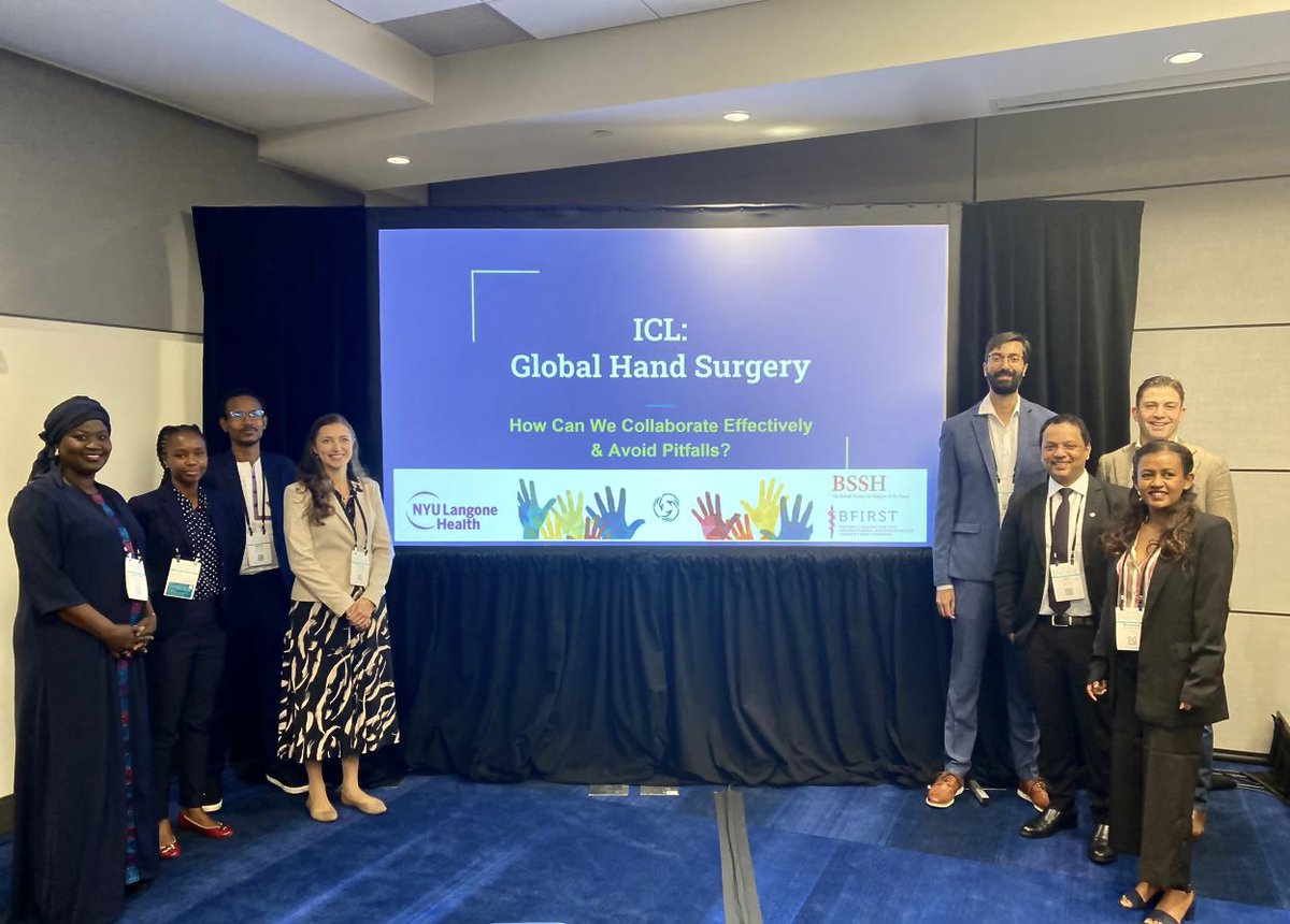Global #HandSurgery : 

Collaboration for Knowledge,skill &amp; technique transfer is the need of the hour 
This is what we did at  <a href="/HandSociety/">ASSH</a> meeting in Toronto 
A diverse group with so many ideas &amp; a will to implement the above goals. Thanks to  <a href="/KiranHarding/">Kiran Agarwal-Harding</a> &amp; rest of the team