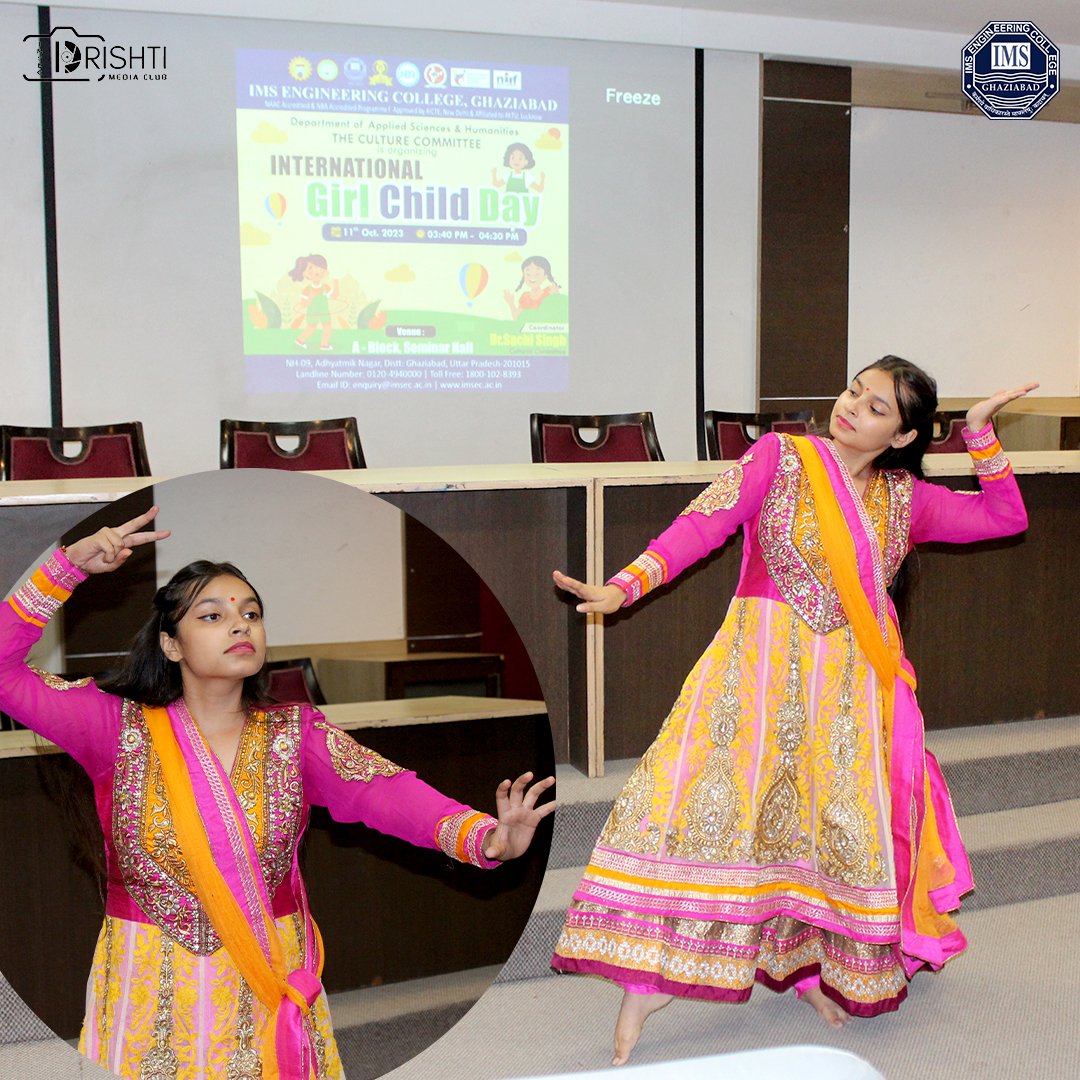 IMSECGhaziabad's tweet photo. 🌸Celebrating International Girl Child Day at IMSEC🌸
The Cultural Committee of AS&H at IMSEC had the privilege of celebrating 'International Girl Child Day'
.
Credit : Drishti Media Club
#imsec143 #InternationalGirlChildDay #EmpowerGirls #GenderEquality #IMSEC #SuccessfulEvent🌸 https://t.co/A0w0iNRq1K