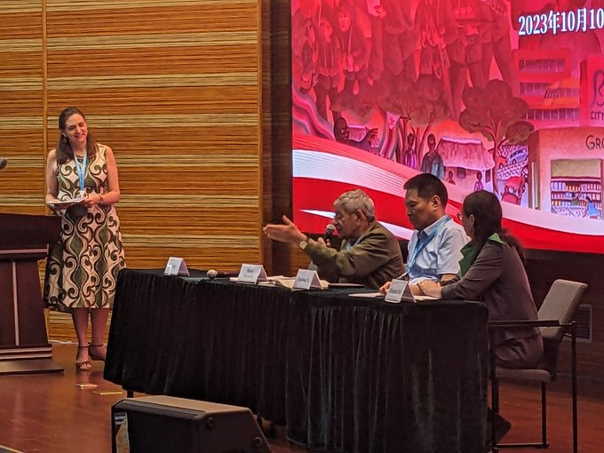 via_campesina's tweet photo. #JPS50 started with an opening plenary on agrarian studies and rural struggles with @RuthHallPLAAS
Henry Bernstein, and @OdyMorgan from @via_campesina https://t.co/95Gqy4KALA