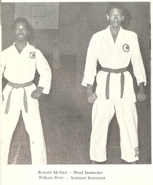 Tiger_Detective's tweet photo. McNair refused to leave the library until he was allowed to check out his books. The police were called, but McNair’s determination won, and he walked out with the books.

Facing racial prejudices didn’t only occur in academic settings for McNair. He became a 5th-degree black belt in karate, and his training helped him face and overcome many challenges related to racial discrimination.

McNair was only the second African American to fly in space.