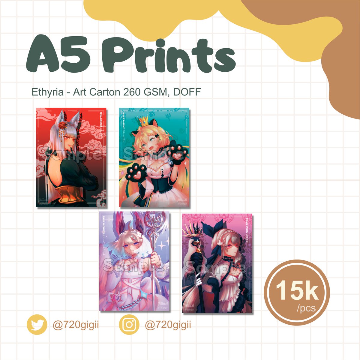 720gigii's tweet photo. [RTs and Likes are appreciated✨️]

This is my #comifuro17 catalog PO BATCH 1 with Bolu Gosong✨

🗓️PO Period: 8 - 22 October 2023
🍰Pickup both days and delivery!
🛒Form: https://t.co/h1Xt4fnyPH…

#cf17 #comifuro17catalogue 

✨ETHYRIA
#Ethyria #NijisanjiEN https://t.co/Q1ESfAjh7W
