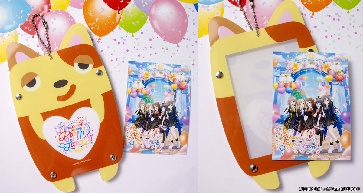 グッズ情報／ 【#バンドリ12thライブ】 DAY1 : 「Welcome to Poppin