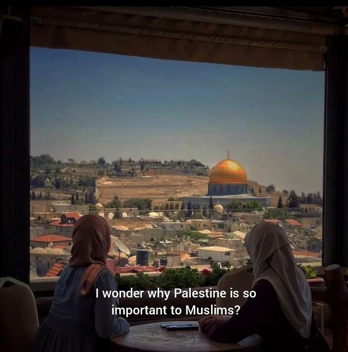 sadiq_tamte's tweet image. Why Palestine a so important to Muslim ❤️📌
1/2