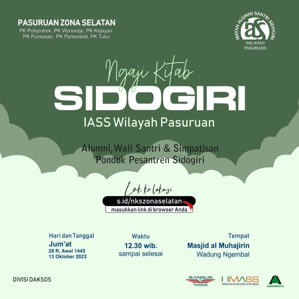 Semoga ditakdir menjadi orang yang istiqomah.