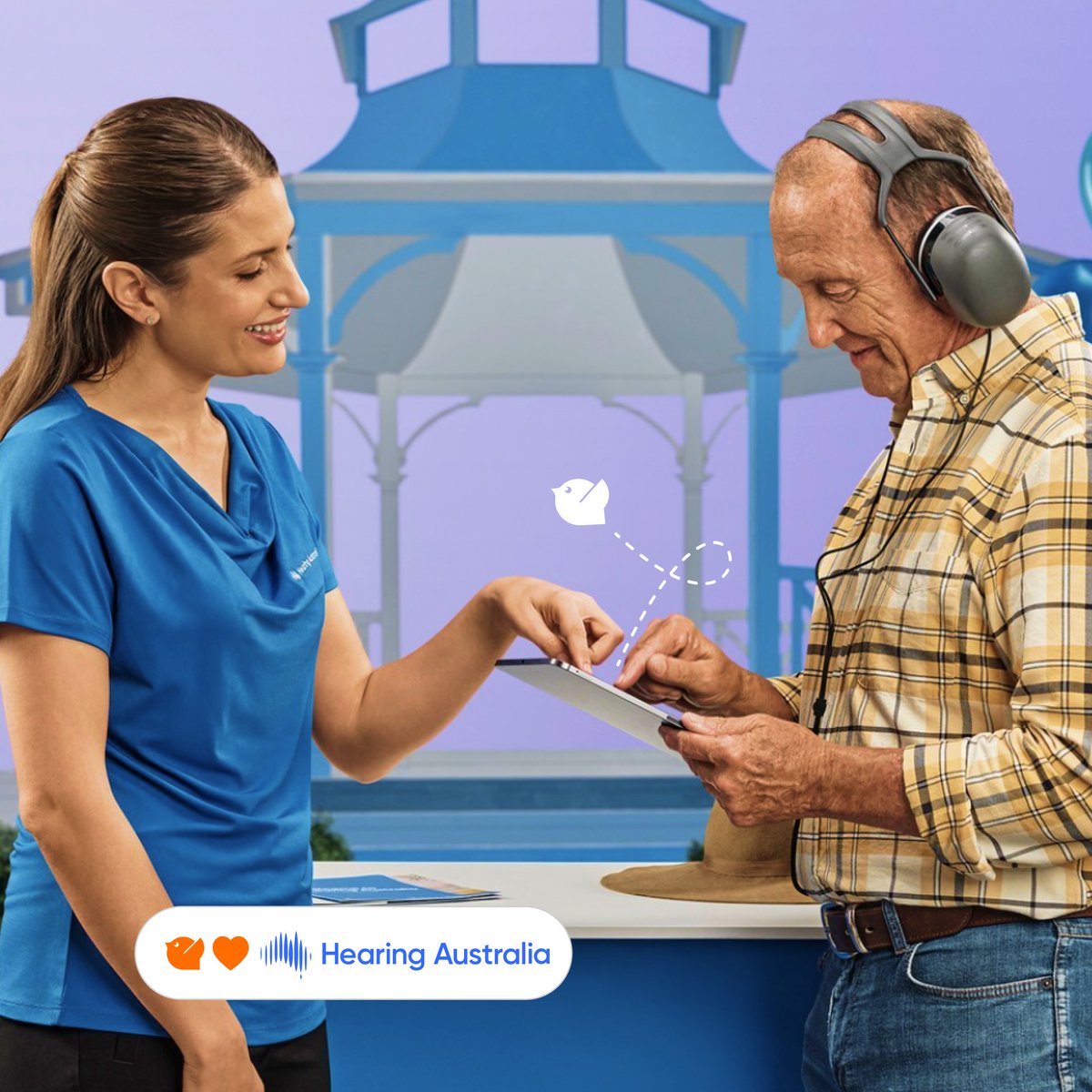 Hello @hearing_australia! For over 75 years, Hearing Australia has been helping Australians rediscover the joy of sound–and the good news is, they accept humm!