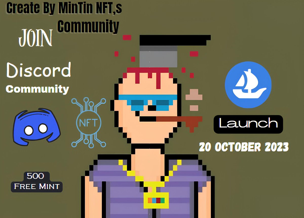 WasnNFT's tweet photo. Good Investment.
Launch after 8 Days.
   Float Price is 0.005 ETH
2000 NFT,s 
Create by @MinTinNFT1 
#nft #nftsale #nftart #NFTProject #NFTCommuntiy #NftColllectors #nftcommunitys https://t.co/RoCg9M6ydH