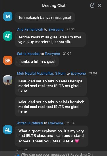 fanuelgisela's tweet photo. I’ve got a chance to share my knowledge about IELTS reading for more than 100 people. I am indeed very happy and grateful, especially when I look at all positive feedback. It was a wonderful opportunity, and I hope to see the others in the near future. #ieltsclass #ieltsseminar https://t.co/15dTuXEIpD