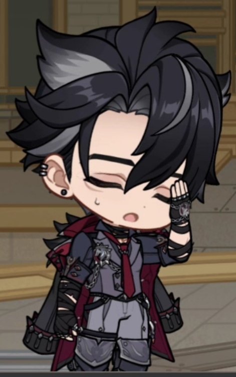 __Moonfall__'s tweet photo. #Wriothesley #リオセスリ well…my🐺boy https://t.co/x0fsY1vwvu