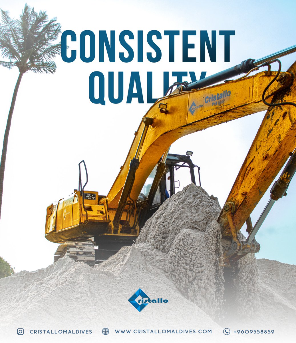 Experience Excellence and Quality in Heavy Machinery Rentals – Choose Cristallo. Call 7969900 for Rentals.
#ocean #constructionindustry #project #rentals #marineconstruction #heavymachinery #resort #Maldives #machine #rental