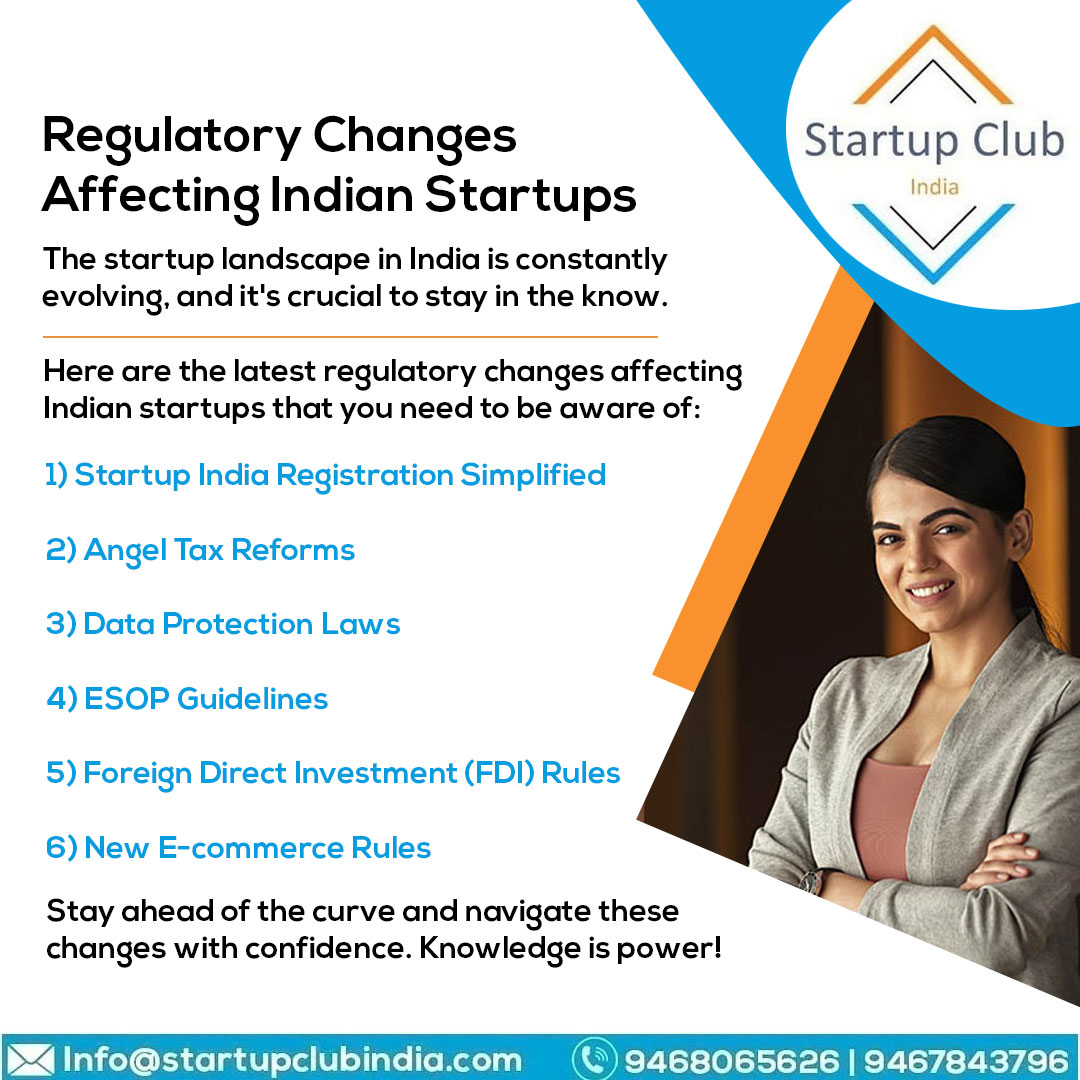New policies, new opportunities! Indian startups, brace for change. Let's navigate this together

#StartupRegulations #IndiaStartupLaws #RegulatoryShift
#StartupCompliance #IndianBusinessNews #StartupPolicy
#RegulatoryUpdates #EntrepreneurialChallenges