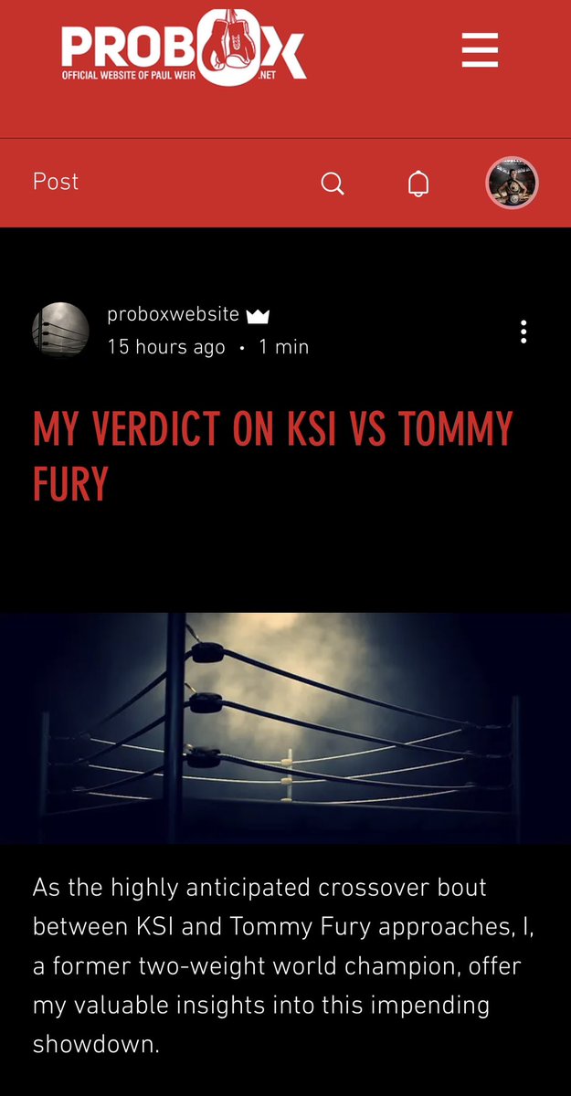 Check out my latest blog review on the upcoming KSI Vs Tommy Fury fight #ksi #fury #misfitsboxing #youtube probox.net/post/my-verdic…