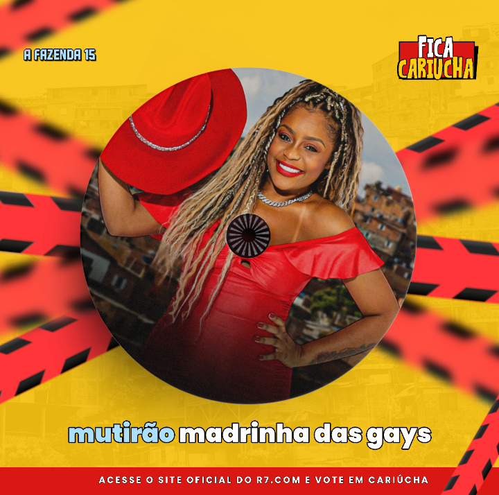 cariuchaoficial's tweet photo. 👙 MUTIRÃO MADRINHA DAS GAYS INICIADO 👙

📥 A cada 10 votos, deixe um emoji nos comentários!

✅ O voto é pra FICAR, apenas APENAS NA CARIÚCHA!

⏰ Encerra às 05h.

🔗 LINK: https://t.co/pXZAf9BgqU

🚨 FOCO NO R7!!! 

#FicaCariucha  #AFazenda15 https://t.co/rmaOntv7gj