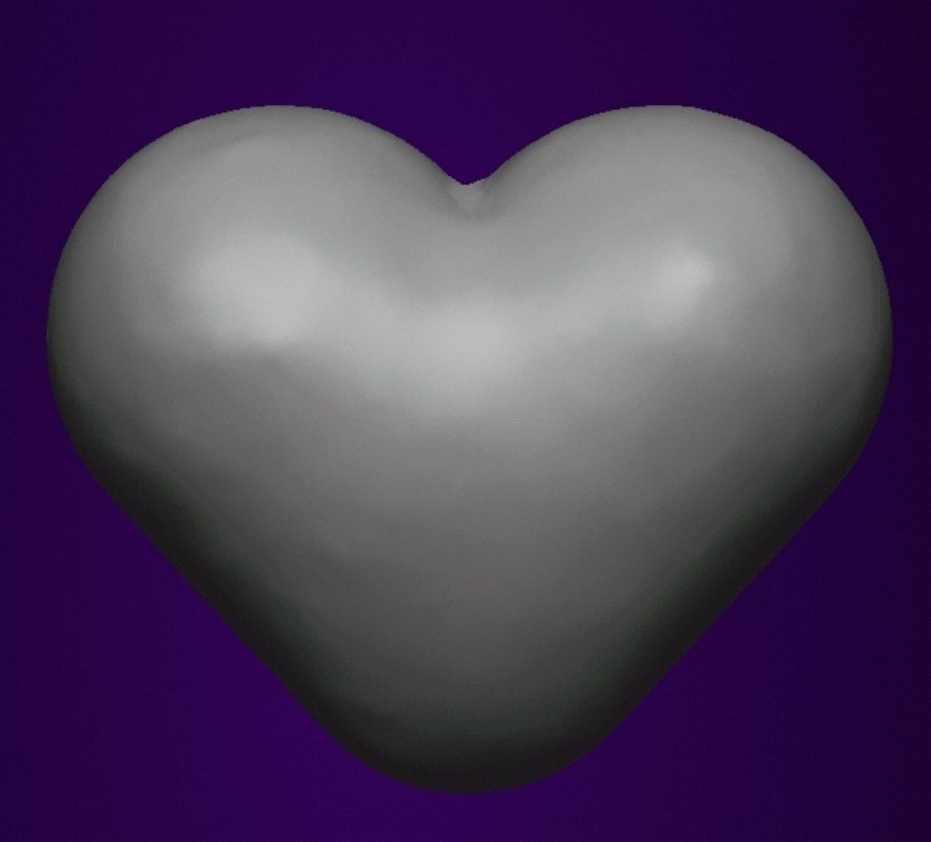 A simple heart, for now...
