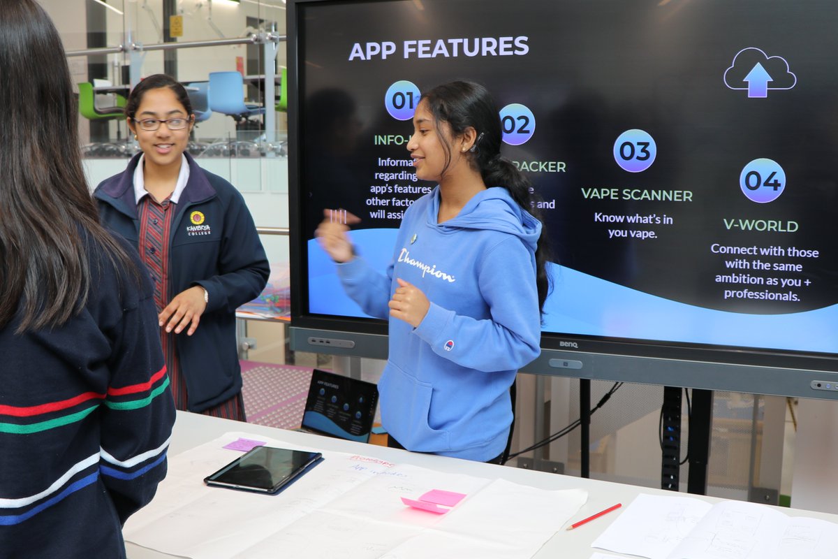Over the course of 3 days, year 9 students from Alkira Secondary College and our Casey Tech School Student Ambassadors collaboratively worked together to tackle two pressing real-world issues that truly matter:   vaping and building a greener community.