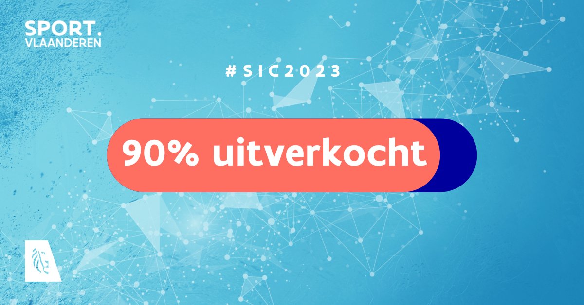 SportVlaanderen's tweet photo. Wil je:

👀 De laatste trends en evoluties in de sportsector ontdekken?
💬 Nieuwe contacten leggen en ervaringen uitwisselen?
⚡ Innovaties zelf uitproberen?

Dan is #SIC2023 op 19/10 in Gent dé niet te missen afspraak.

Reserveer snel je plek!

👉 https://t.co/Ohvzj4UV2x https://t.co/nS9moe1cBO