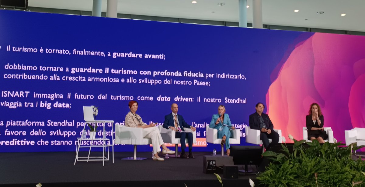 isnart_official's tweet photo. Alla ricerca del tempo futuro.
La conferenza ISNART in #MainArena a @TtgExpo
In streaming su https://t.co/tyQBOJRphl https://t.co/G4q1eWQLUv