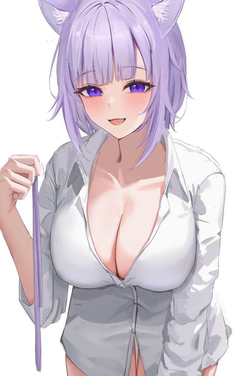 [Holo] 貓：可以幫我把緞帶繫好嗎？