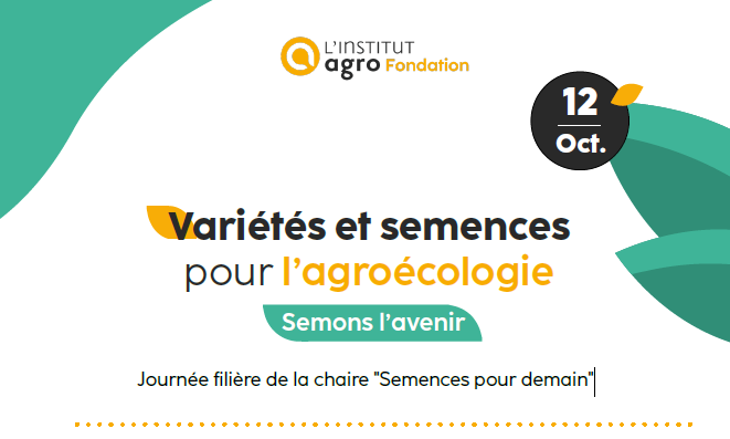 Vegenov's tweet photo. 🌱La journée "Variétés et semences pour l’agroécologie, semons l’avenir !" bat son plein ! @Vegenov acteur de la R&amp;D en sélection variétale est heureux de pouvoir participer à cet évènement organisé par la Chaire "Semences pour demain"
https://t.co/WFQlUp4pxR

#SemencesPourDemain https://t.co/udKmcS6vz2