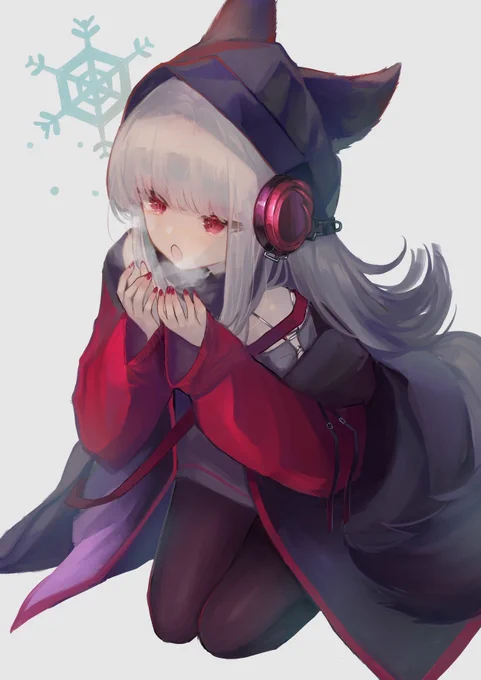 冬隠帰路のフロリちゃんの手が寒そうで良かった