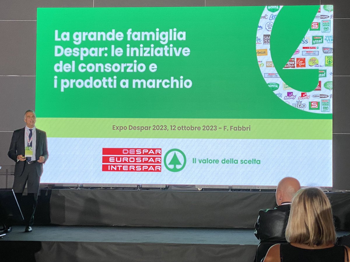 Expo Despar 2023, Filippo Fabbri, Direttore Generale Despar Italia: il canale degli affiliati cresce a doppia cifra, anche nel 2023, e rappresenta ormai oltre un terzo del nostro fatturato.