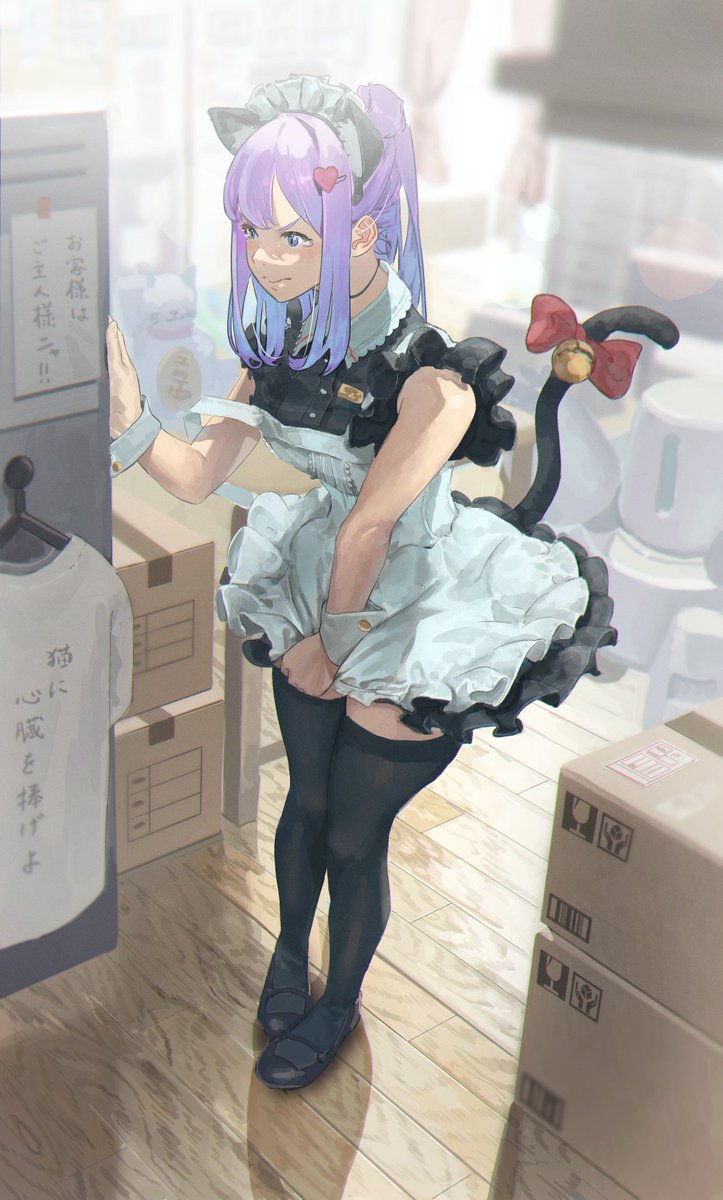 「#PortfolioDay maids 」|A4mitsuoriのイラスト