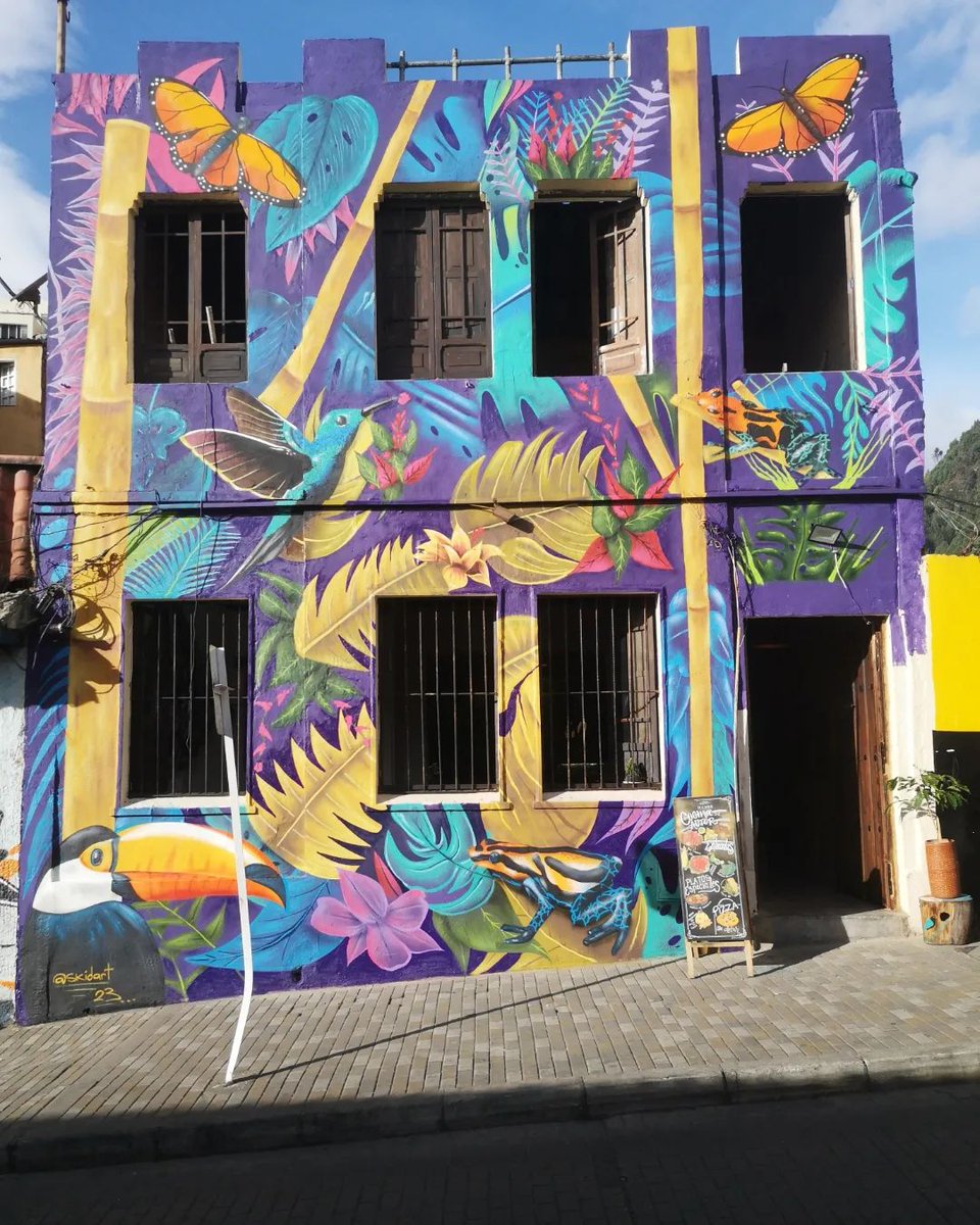 #Streetart by #AngelDavidRamos @ #Bogota, Colombia, for #MambeGastrobar
More pics at: barbarapicci.com/2023/10/12/str…
#streetartBogota #streetartColombia #Colombiastreetart #arteurbana #urbanart #murals #muralism #contemporaryart #artecontemporanea