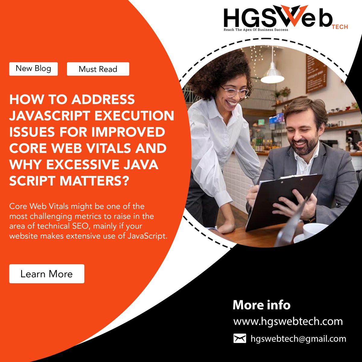 hgswebtech's tweet image. Unlock the secrets to improving your Core Web Vitals and discover why excess JavaScript can slow down your website. 🚀
Learn more: bit.ly/45vioFA
#WebPerformance #JavaScriptOptimization #CoreWebVitals