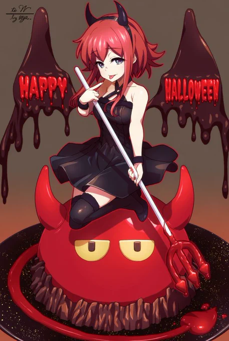 Skebご依頼のハロウィン絵ですありがとうございました!! 