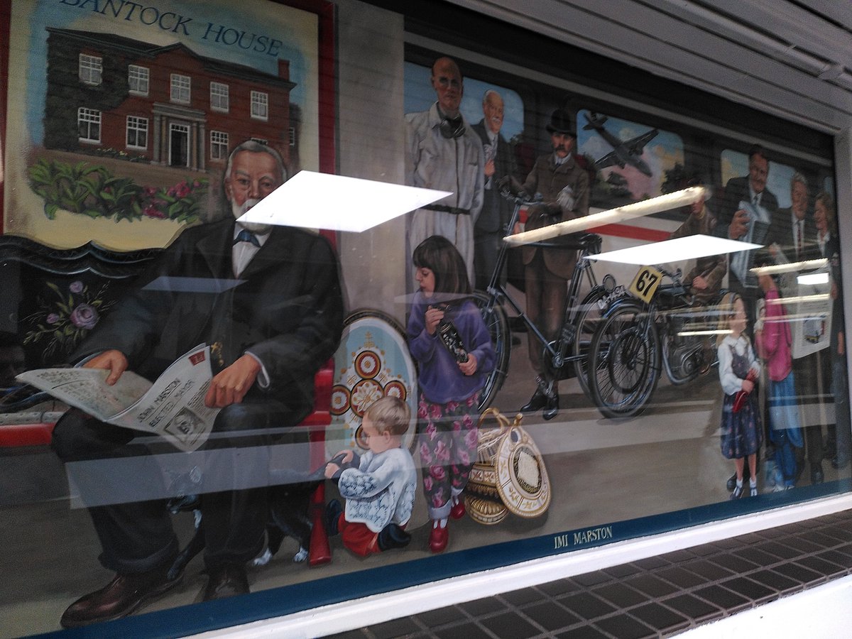 Tour Day 13 Railway Station 24: Wolverhampton. Being brutal, a dog's breakfast. Being kind, a scrappy hodgepodge. Unloved and unlovable platform infrastructure gives way to a bright modern concourse + tram interchange, and who couldn't fall for the charming footbridge murals?