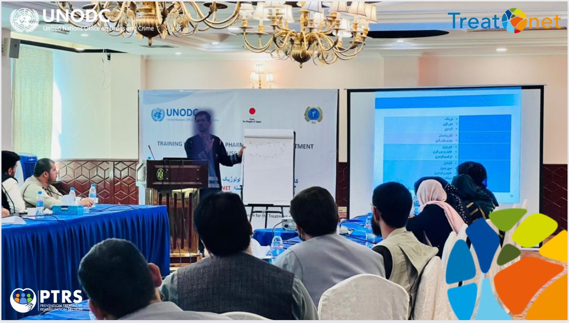 24 healthcare providers & coordinators from 6 provinces in #Afghanistan completed a training on #pharmacological #treatment for #druguse disorders & #DUD treatment for special populations in line w/ #IntDUDTXStandards 🙏 @JapanMissionVie @MofaJapan_en