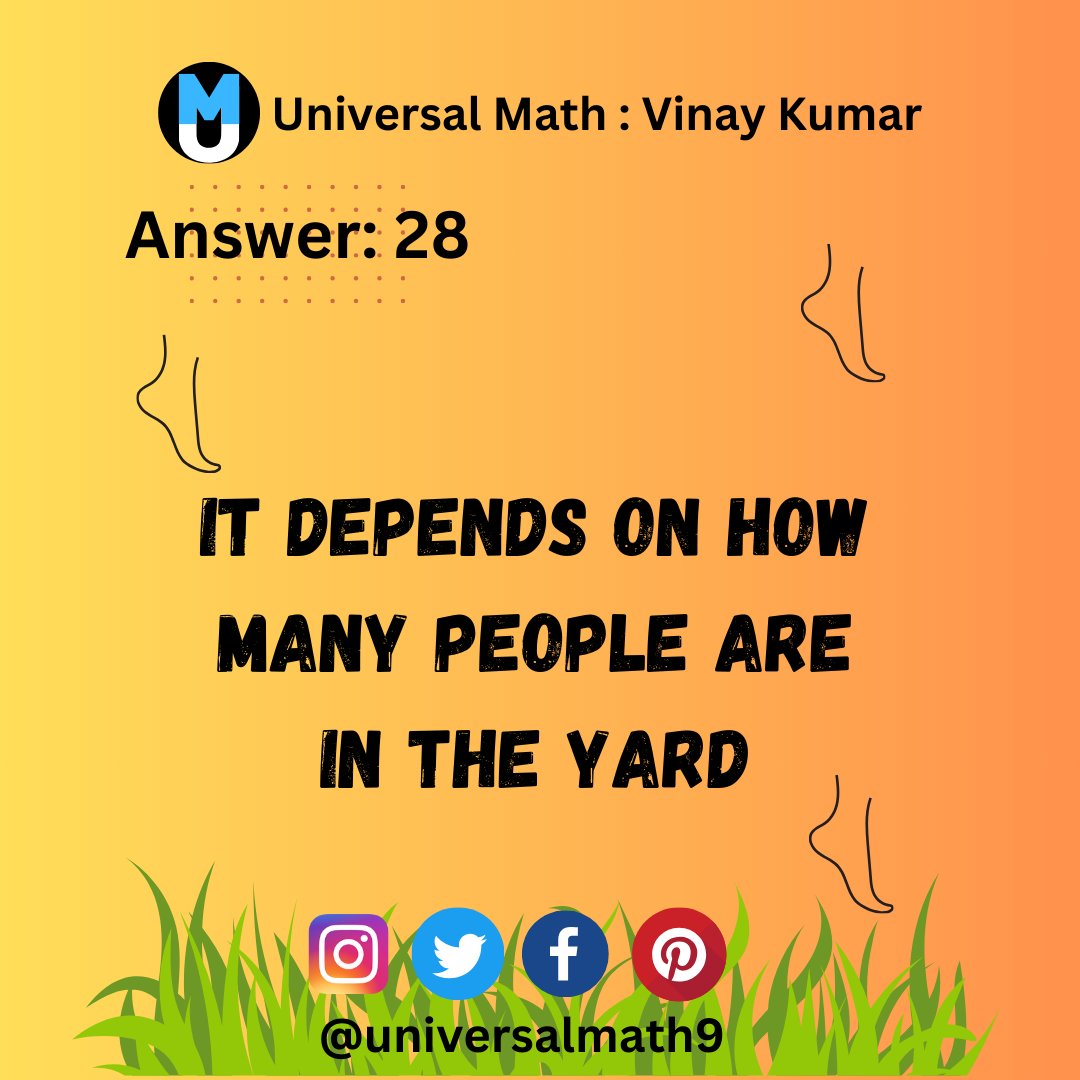 universalmath9's tweet photo. Hello Universal Math Fam Day 29 question is here Answer will upload with next day question #vinaykumar #universalmath #mathematics #maths #mathjokes #30daychallenge #75hard #challenge #shorts #youtube #mathchallengers #mathsmillion #mathskills #mathinity #mathtutoringonline https://t.co/Y7qYMuMBzL