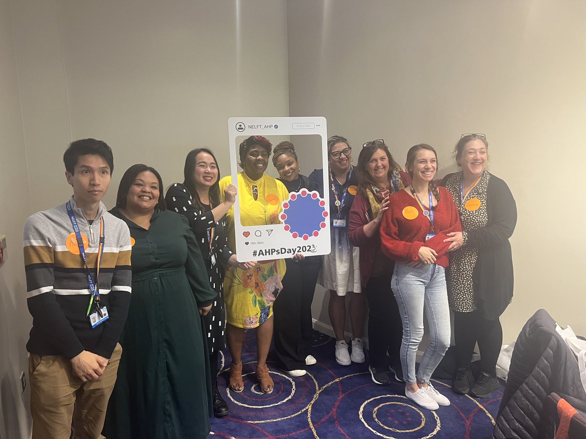 Waltham Forest children’s services representing at the @NELFT_AHP conference #AHPsDay2023 #AHPsDay2023 #LOVEOT #childrensservices #NHS