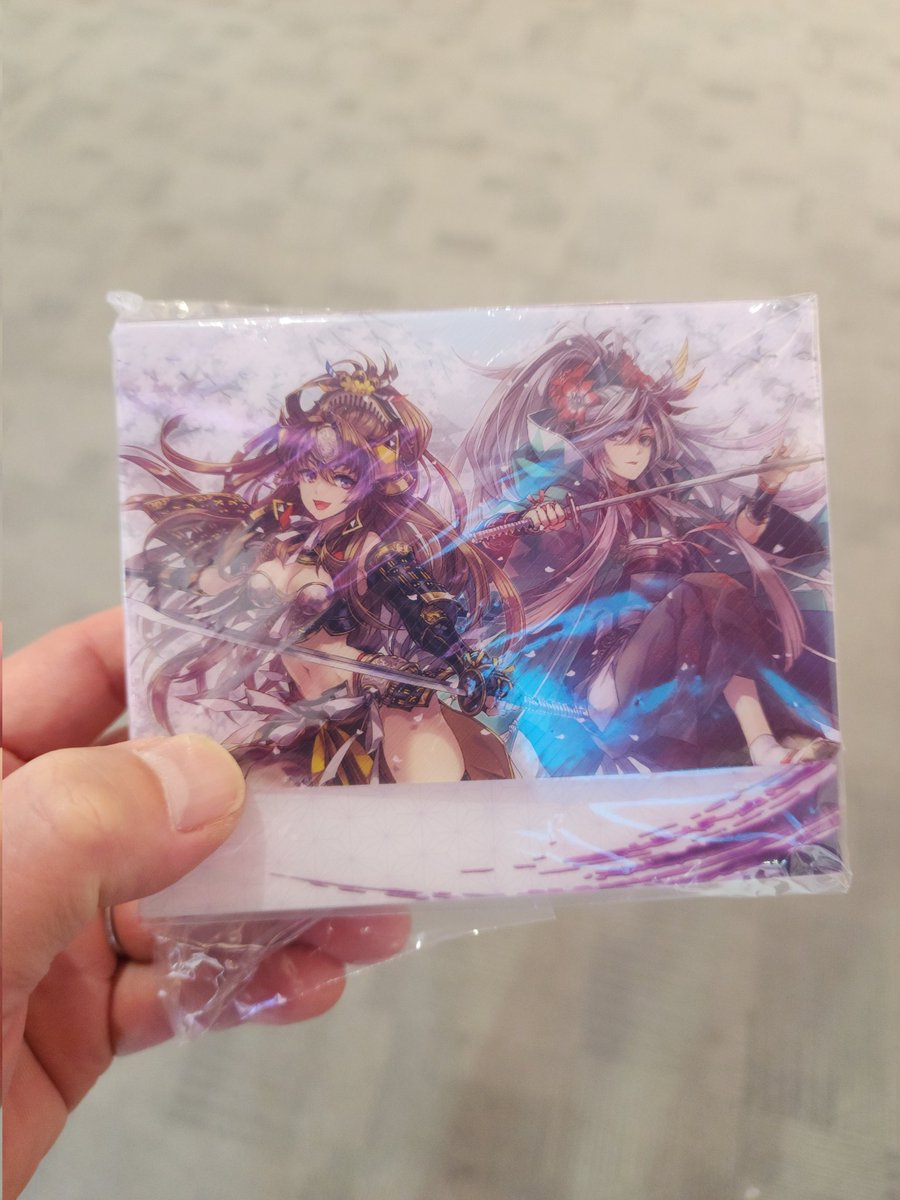 デッキケースもらえた🎵

#英傑大戦