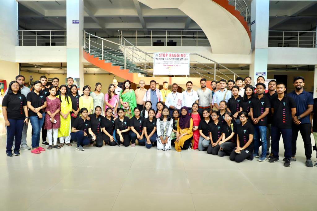 ranojpeguassam's tweet photo. Participated in the 11th College Week of Fakhruddin Ali Ahmed Medical College & Hospital (FAAMCH), Barpeta and inaugurated the wall magazine of the institution. It was delighting to interact with the medical students. The College in doing well with MBBS and PG courses in 9 discipline.

@himantabiswa 
@keshab_mahanta