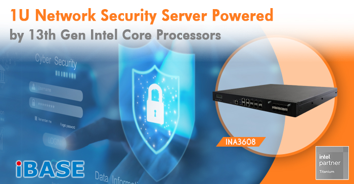 iBaseTech's tweet image. IBASE announces the launch of the INA3608 1U network security server powered by the high-performance 13th Gen Intel® Core™ processors (formerly Raptor Lake-S).
ibase.com.tw/en/news/catego…
#1userver #networksecurity #CyberSecurity #Intel