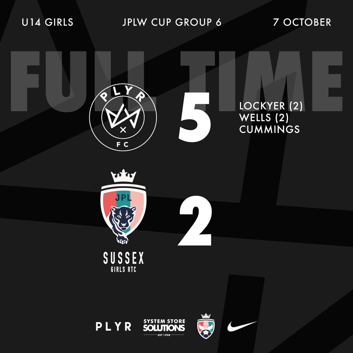This one’s been coming. An outstanding performance from our U14 Girls to get our first 3 points in a very tough group. 🤙🏽⚫️⚪️