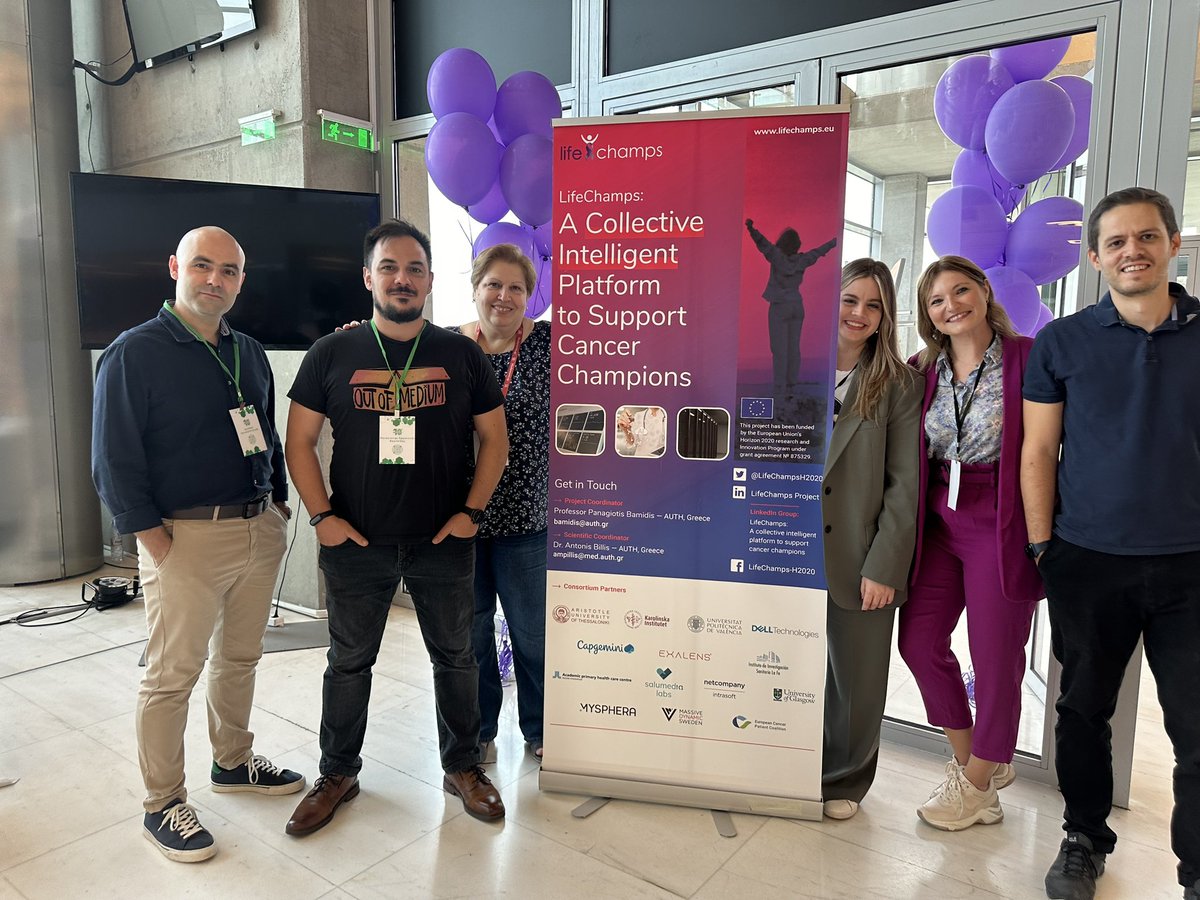 Our Project Coordinator, AUTH Medical Physics &amp; Digital Innovation Lab had the incredible opportunity to participate at the 10th Panhellenic Conference of the Hellenic Society of Biomedical Technology, co-organized with Aristotle Medical Forum #AMF, in #skg from 6-8/10/2023!