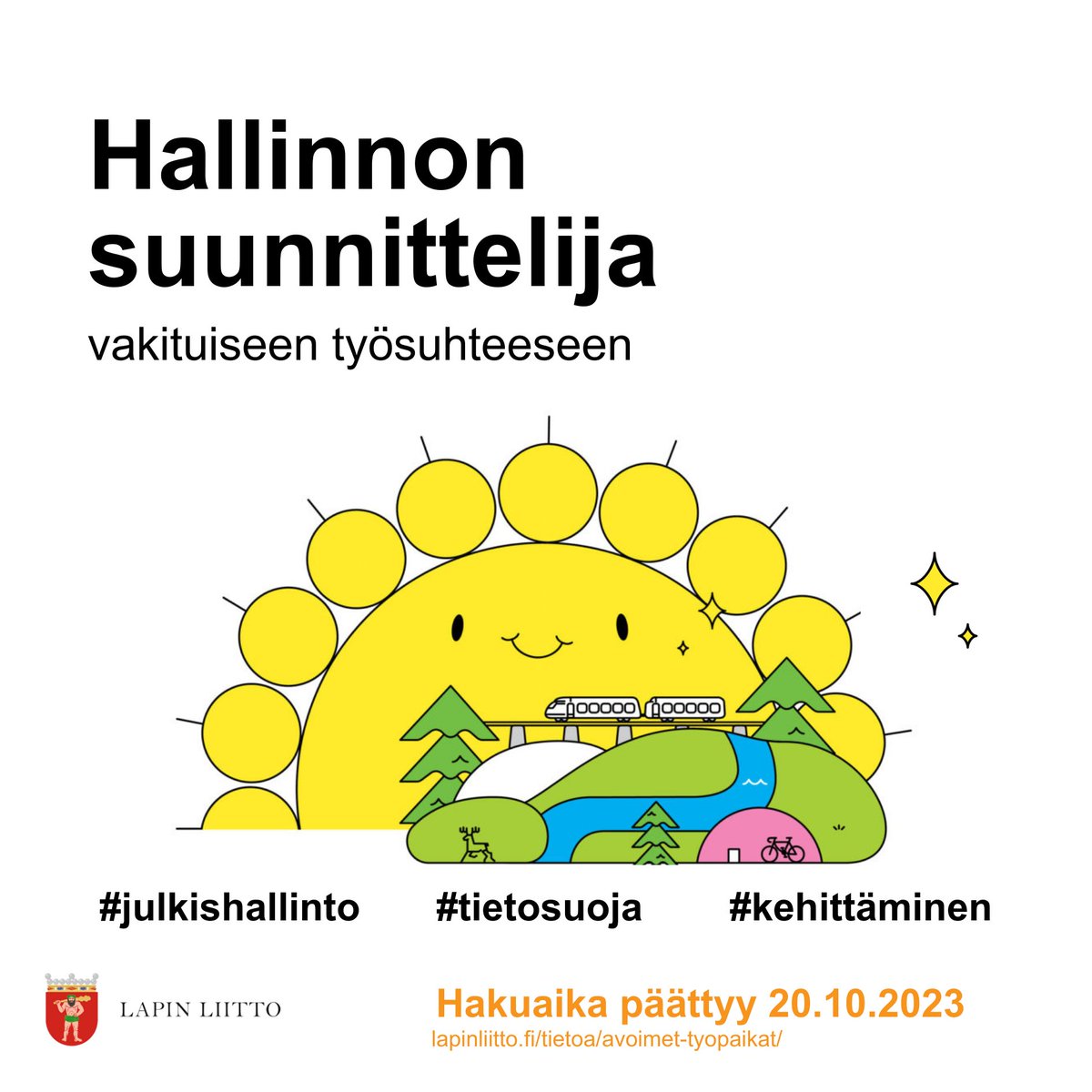 ✨Työpaikkoja tavanomaisen yläpuolella✨ Haussa juuri nyt: 🧑‍💻aluesuunnittelija liikenne- ja logistiikkapainotuksella sekä 🦸hallinnon suunnittelija julkishallintoon. #työpaikka #Lappi #ElämäOnLiianLyhytEtelässäElettäväksi Lisää: lapinliitto.fi/tietoa/avoimet…