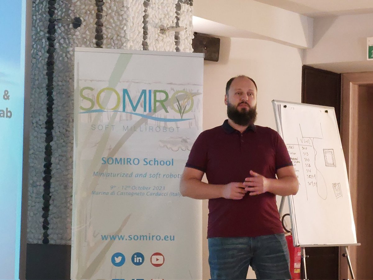 Many thanks to Prof. <a href="/Martin_Kalten/">Martin Kaltenbrunner</a> for his presentation on materials and methods for #sustainable soft system