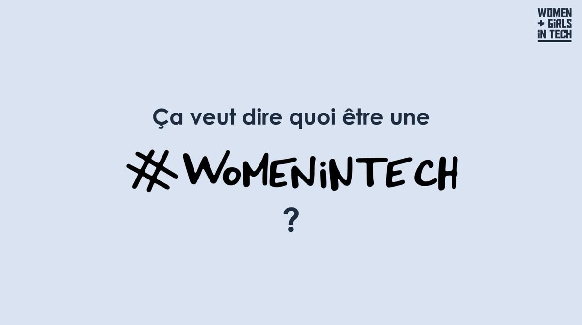 (#WoGiTech) Ça veut dire quoi être une #WomenInTech ? Quelques réponses : ➡️ Une femme qui travaille dans la tech (la #techforgood si possible) ➡️ Une femme qui ose ➡️ Sortir du lot ➡️ Une femme qui construit notre avenir ➡️ Avoir la tête dans le coeur ➡️ Une femme d'impact